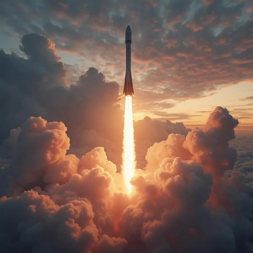 Lanzamiento de satélite